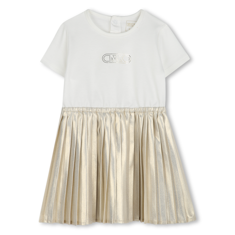 Vestido de gala bimaterial MICHAEL KORS 
                        NI&Ntilde;A