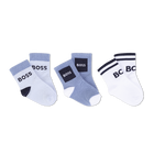 Juego de 3 pares de calcetines BOSS 
                    NI&Ntilde;O