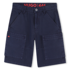 Pantalones cortos cargo HUGO 
                    NI&Ntilde;O