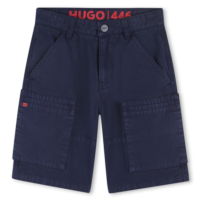 PANTALONES CORTOS CARGO HUGO 
                        NI&Ntilde;O