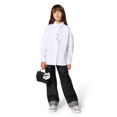 Camisa de mangas largas KARL LAGERFELD KIDS NI&Ntilde;A