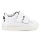 Zapatillas con rayas de velcro KARL LAGERFELD KIDS 
                    NI&Ntilde;O