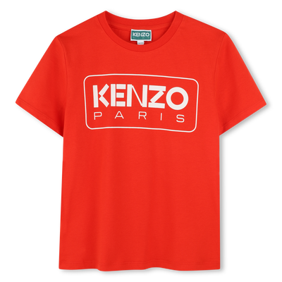 Camiseta manga corta y algod&oacute;n KENZO KIDS NI&Ntilde;O