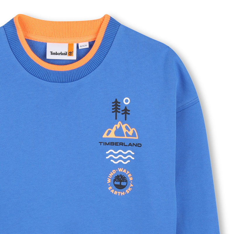 SUDADERA FLEECE TIMBERLAND 
                        NI&Ntilde;O