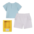 Conjunto de camiseta y pantal&oacute;n corto MARC JACOBS 
                    UNISEXO