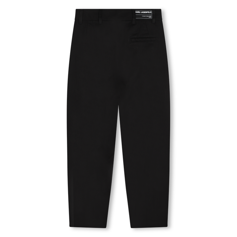 Pantal&oacute;n con pinzas KARL LAGERFELD KIDS 
                        NI&Ntilde;O