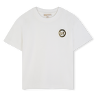 Camiseta de manga corta, BLANCO ROTO, hi-res