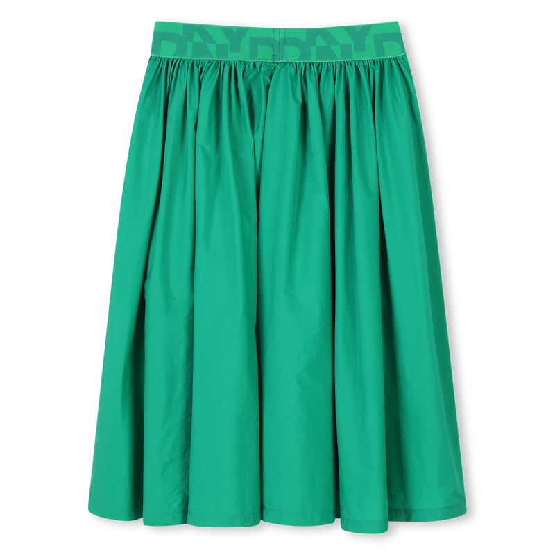 Falda midi de cintura el&aacute;stica DKNY 
                        NI&Ntilde;A