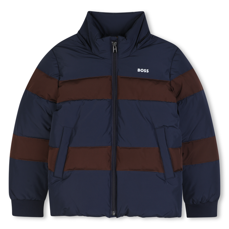 Chaqueta acolchada con capucha BOSS 
                        NI&Ntilde;O