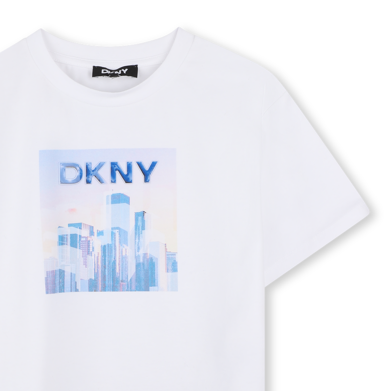 CAMISETA DE MANGA CORTA DKNY 
                        NI&Ntilde;A