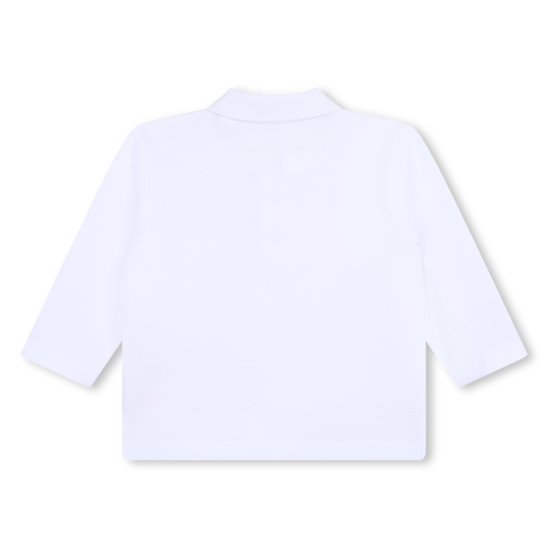 Polo liso con logo en el pecho TIMBERLAND 
                        NI&Ntilde;O