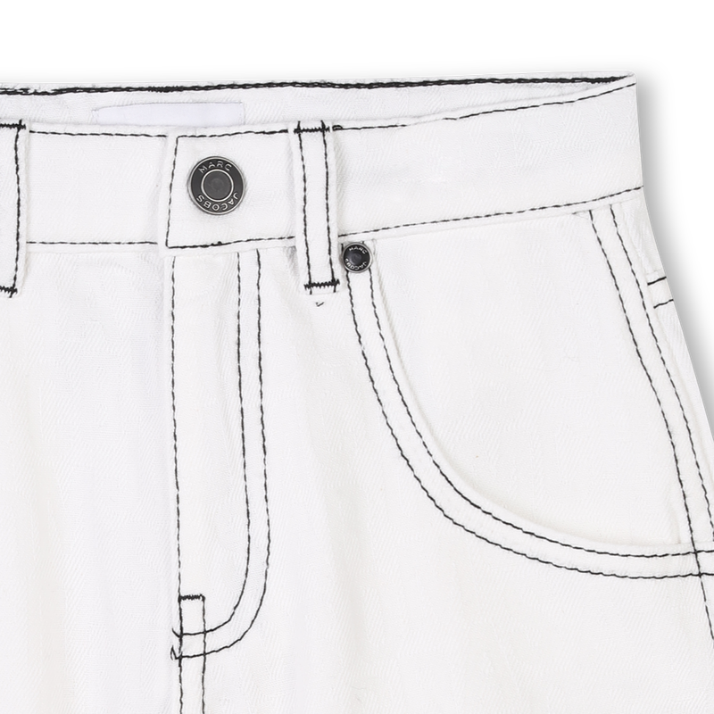 Pantal&oacute;n de algod&oacute;n estampado MARC JACOBS 
                        NI&Ntilde;A