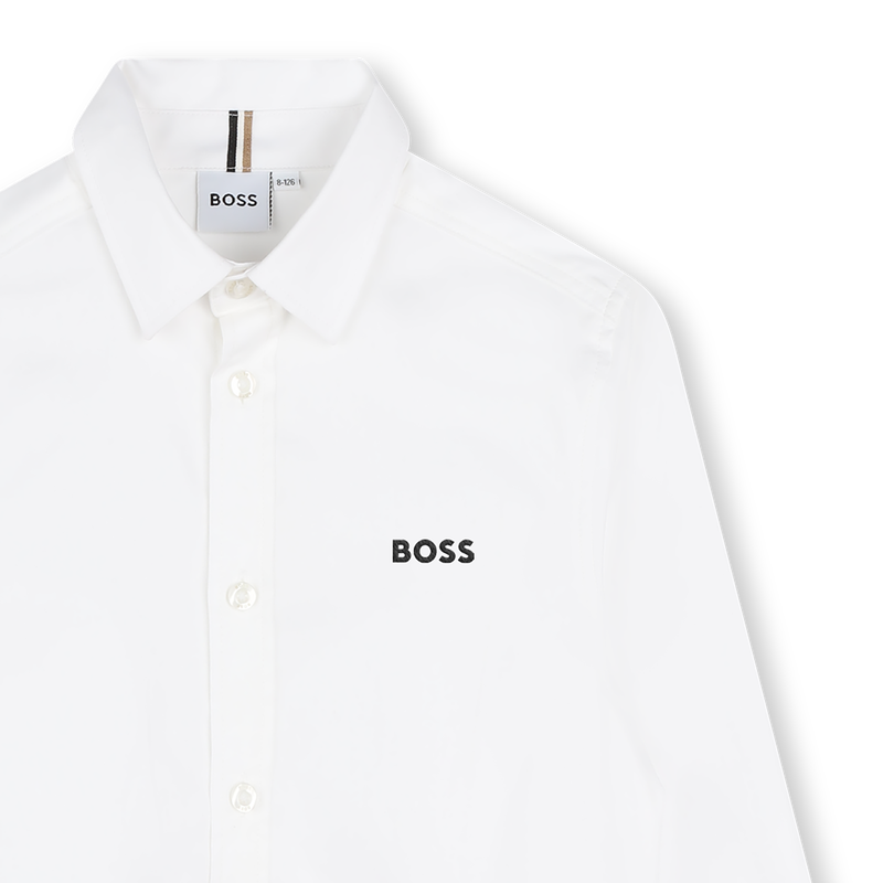 CAMISA DE MANGA LARGA BOSS 
                        NI&Ntilde;O