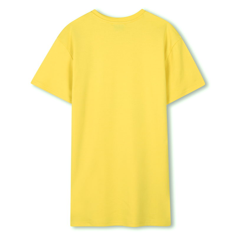 Vestido recto corto de algod&oacute;n MARC JACOBS 
                        NI&Ntilde;A