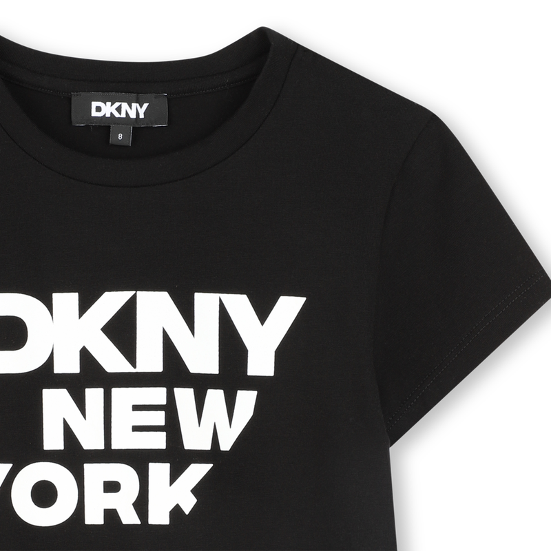 Camiseta de manga corta DKNY 
                        NI&Ntilde;A