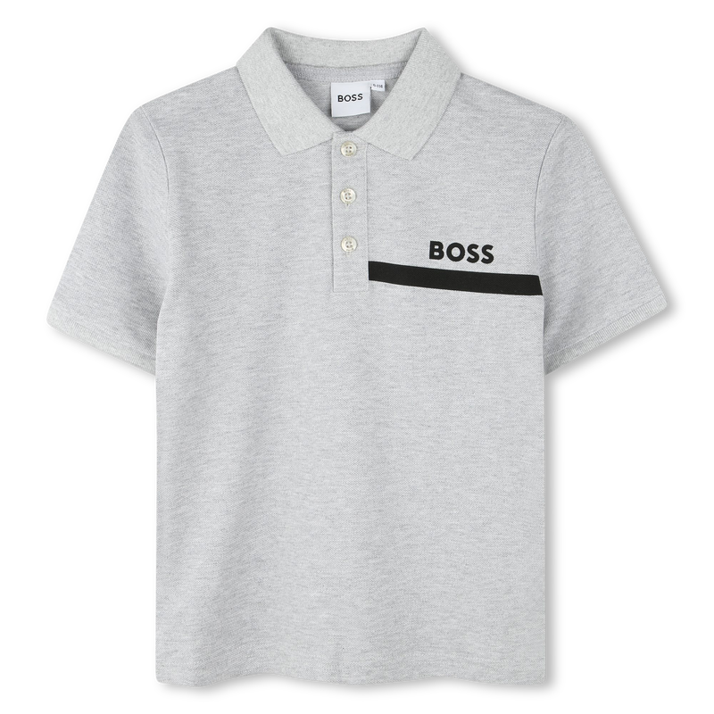 POLO DE MANGA CORTA BOSS 
                        NI&Ntilde;O