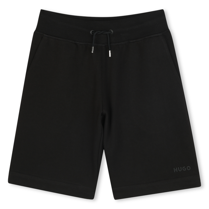 Bermudas de ch&aacute;ndal de mulet&oacute;n HUGO 
                        NI&Ntilde;O