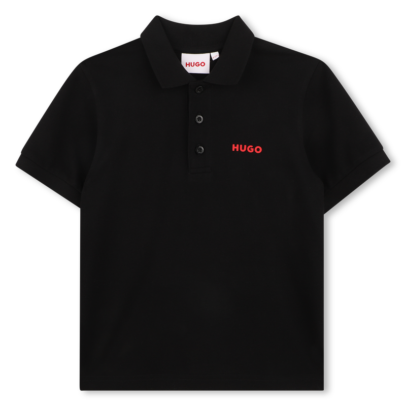 POLO MANGA CORTA HUGO 
                        NI&Ntilde;O