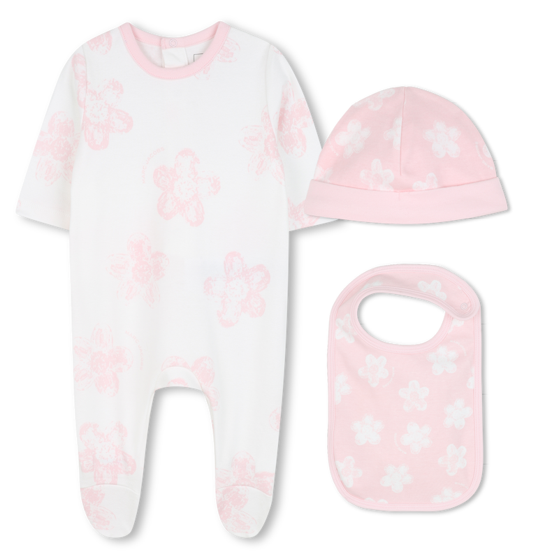Conjunto de pijama, babero y gorro MARC JACOBS 
                        UNISEXO