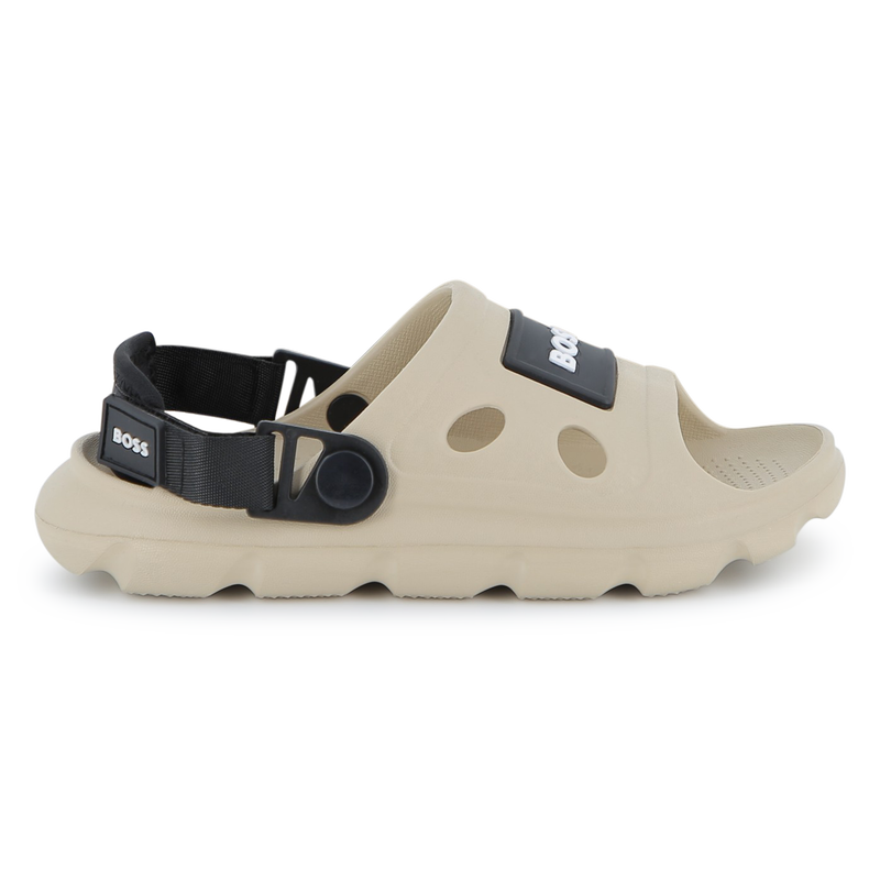 Sandalias con cierres de velcro BOSS 
                        NI&Ntilde;O