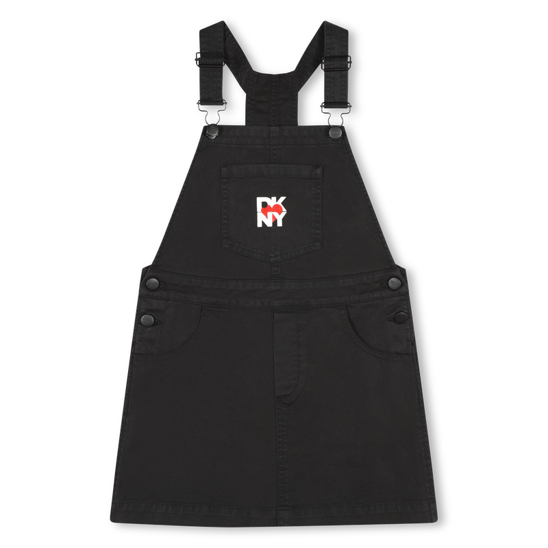 Vestido vaquero de tirantes DKNY 
                        NI&Ntilde;A