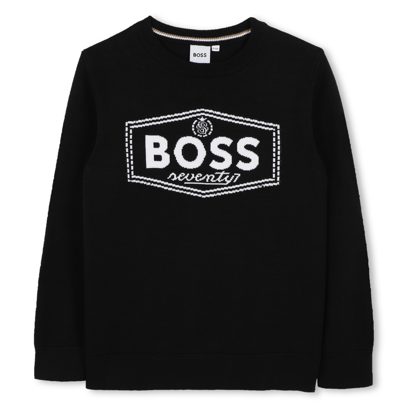Jersey de algod&oacute;n BOSS 
                        NI&Ntilde;O
