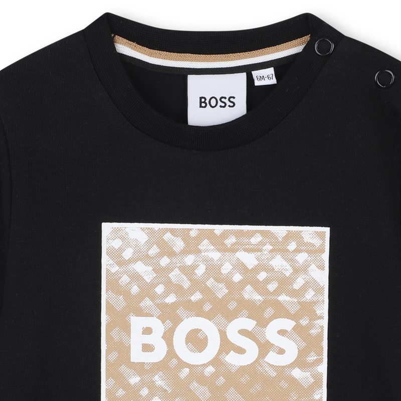 Camiseta de manga larga BOSS 
                        NI&Ntilde;O