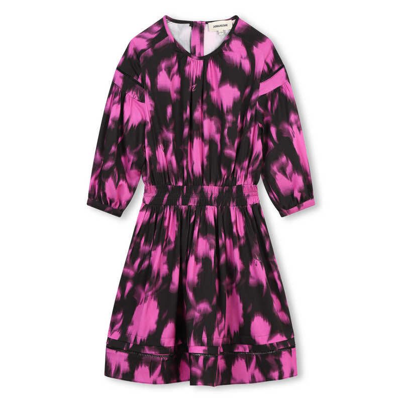 Vestido largo estampado ZADIG & VOLTAIRE 
                        NI&Ntilde;A