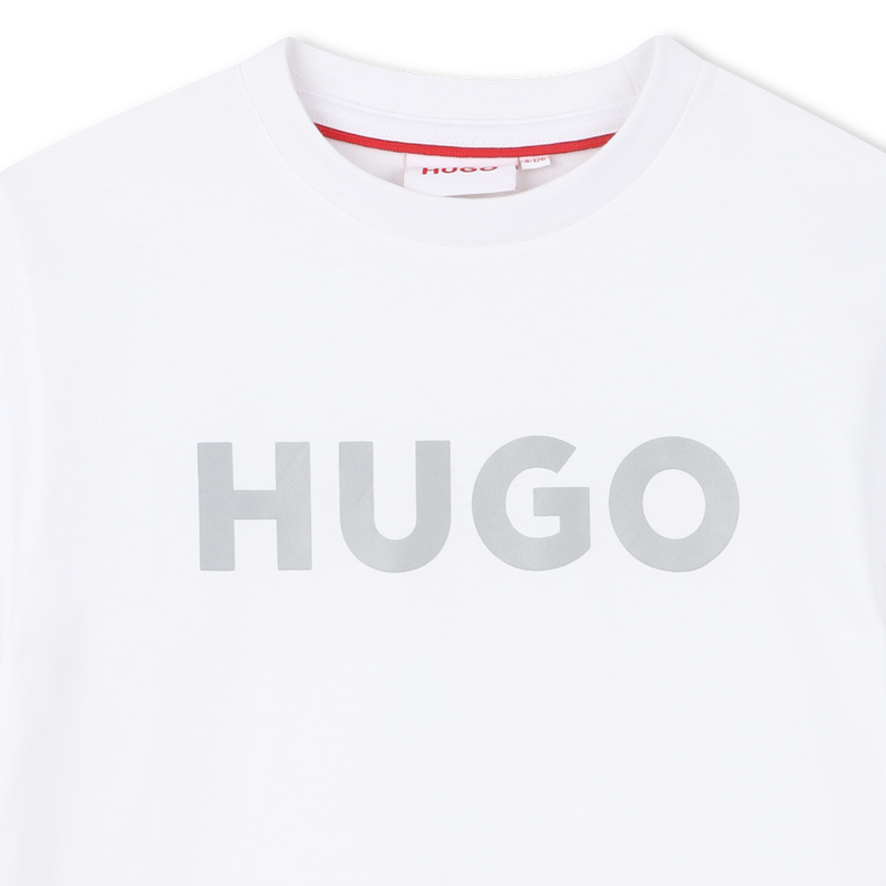 CAMISETA DE MANGA CORTA HUGO 
                        NI&Ntilde;O