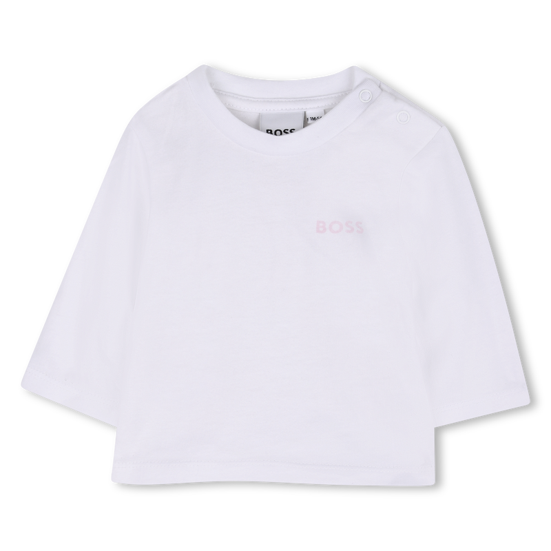 Conjunto de pantal&oacute;n, c&aacute;rdigan y camiseta BOSS 
                        NI&Ntilde;A