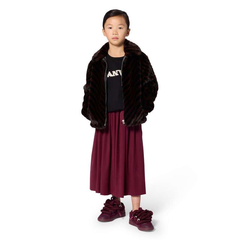 Chaqueta de lana polar suave LANVIN 
                        NI&Ntilde;A
