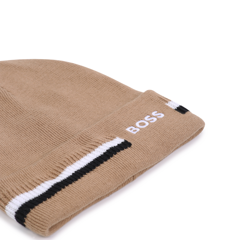 Gorro de punto BOSS 
                        NI&Ntilde;O