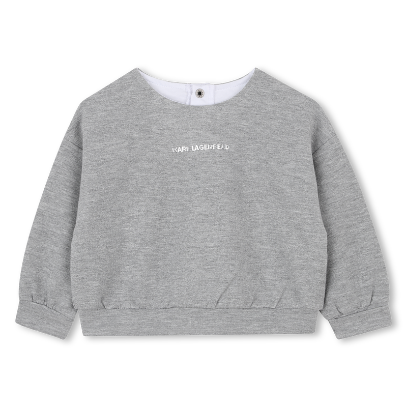 Conjunto de sudadera y falda KARL LAGERFELD KIDS 
                        NI&Ntilde;A