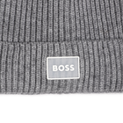 Gorro de punto con insignia BOSS 
                    NI&Ntilde;O