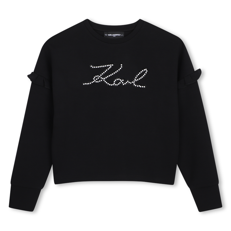 Sudadera KARL LAGERFELD KIDS 
                        NI&Ntilde;A