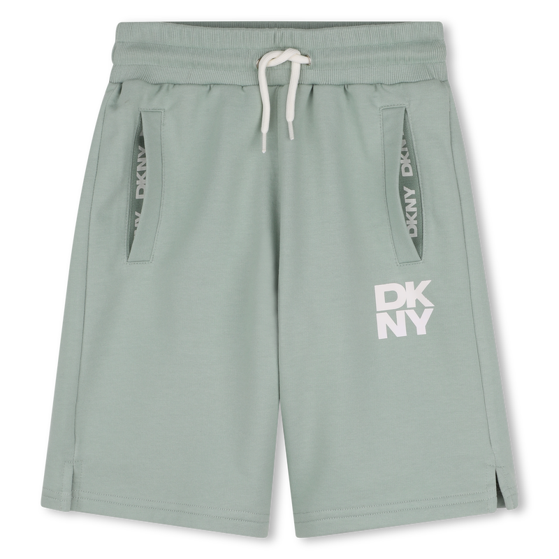 BERMUDAS DE FELPA DKNY 
                        NI&Ntilde;O