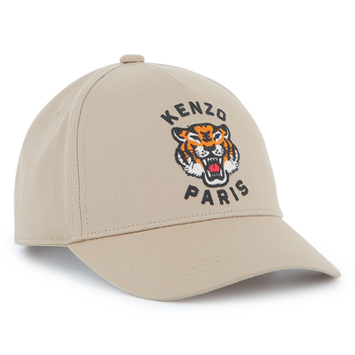 Gorro de sarga de algodón KENZO KIDS UNISEXO