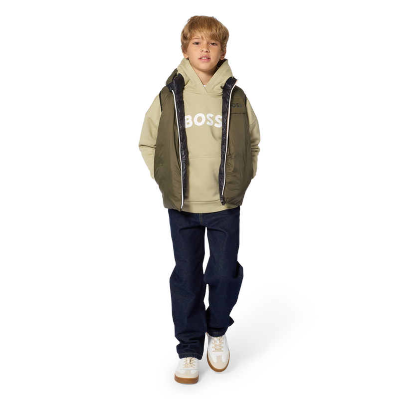 Chaqueta reversible BOSS 
                        NI&Ntilde;O