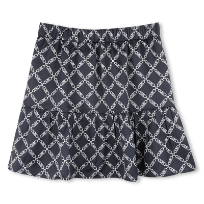 Falda corta de raso MICHAEL KORS NI&Ntilde;A
