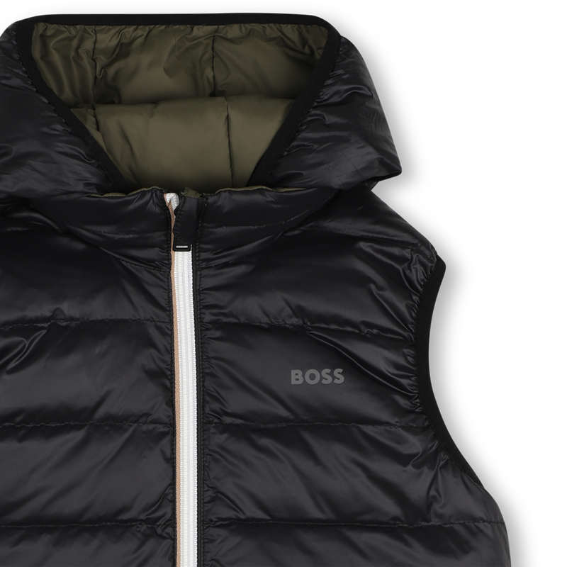 Chaqueta reversible BOSS 
                        NI&Ntilde;O