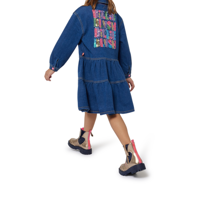 Vestido con cuello camisero BILLIEBLUSH NI&Ntilde;A