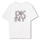 Camiseta de manga corta DKNY 
                    NI&Ntilde;O