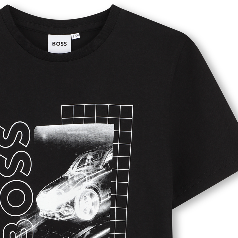 Camiseta de mangas cortas BOSS 
                        NI&Ntilde;O