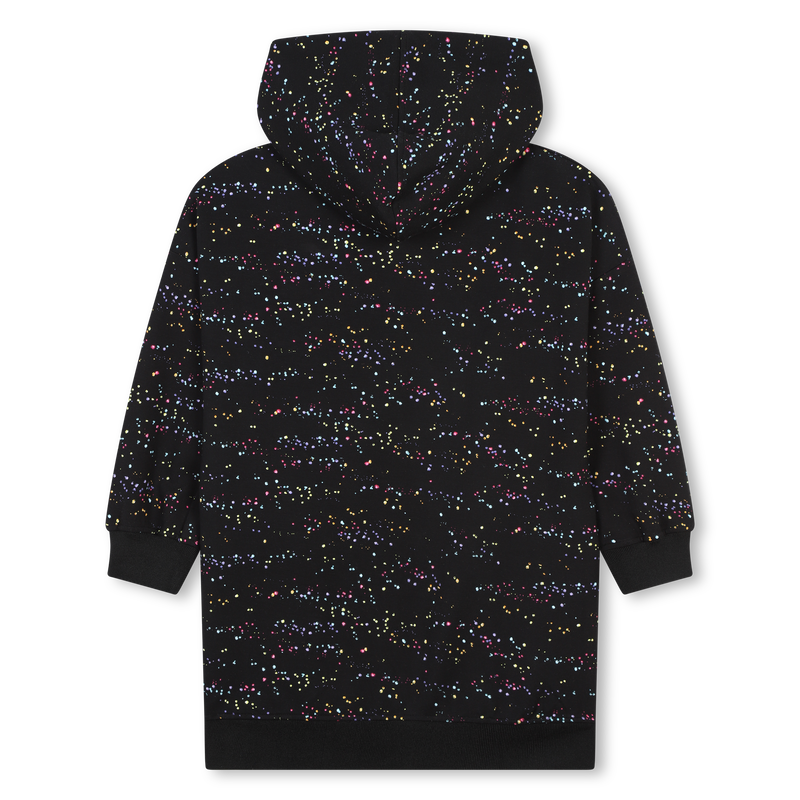 Vestido estampado con capucha DKNY 
                        NI&Ntilde;A