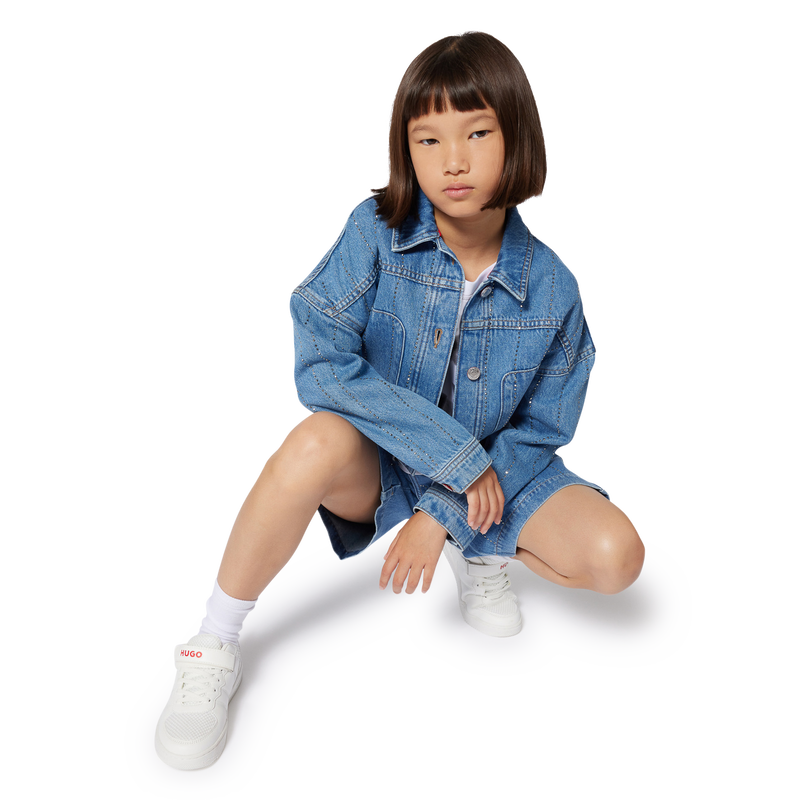 Bermudas vaqueras HUGO 
                        NI&Ntilde;A