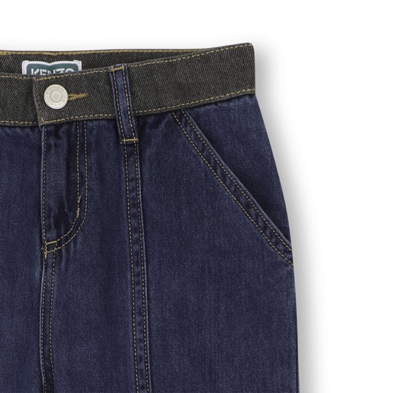 Pantal&oacute;n de denim KENZO KIDS 
                        NI&Ntilde;A