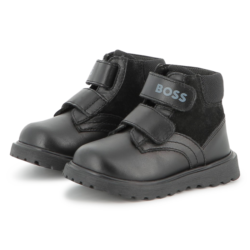 Botines con cierre de velcro BOSS 
                        NIÑO