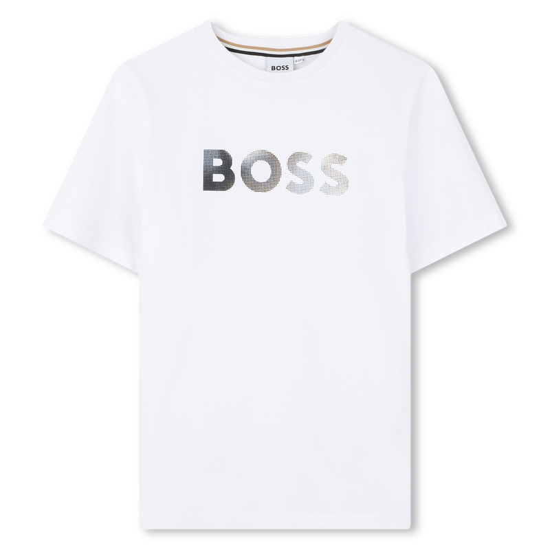 CAMISETA DE MANGA CORTA BOSS 
                        NI&Ntilde;O