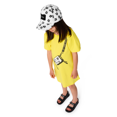 VESTIDO DE MANGA GLOBO MARC JACOBS NI&Ntilde;A