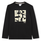 Camiseta de manga larga BOSS 
                    NI&Ntilde;O